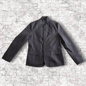 Kenneth Cole Reaction - 3 Pockets Quilted Coat Jacket / Blazer / Short Coat